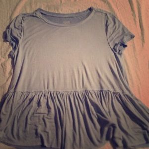 T-Shirt with flare at bottom